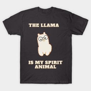 the llama is my spirit animal T-Shirt